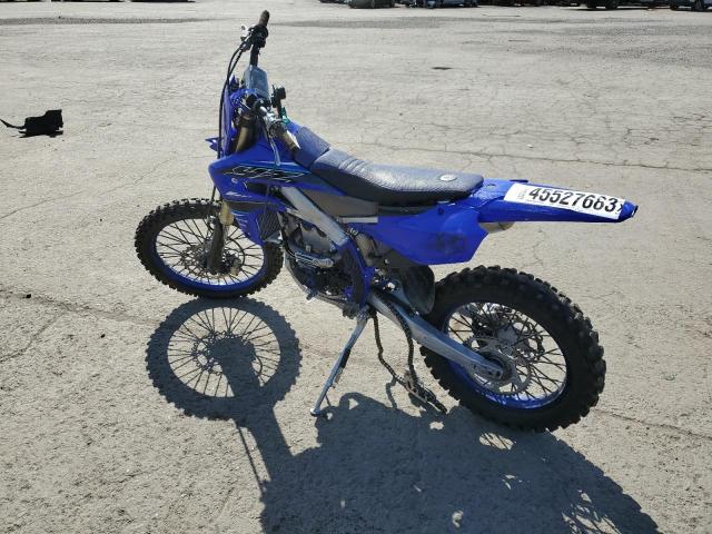 JYACG41C1MA002876 - 2021 YAMAHA YZ250 FX BLUE photo 3