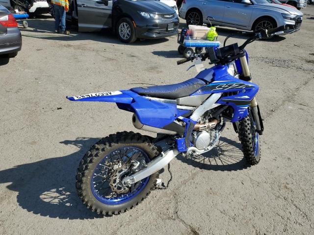 JYACG41C1MA002876 - 2021 YAMAHA YZ250 FX BLUE photo 4