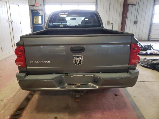 1D7HW28KX6S557617 - 2006 DODGE DAKOTA QUAD GRAY photo 6