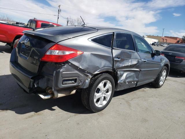 5J6TF1H55CL002938 - 2012 HONDA CROSSTOUR EXL ნაცრისფერი ფოტო 3