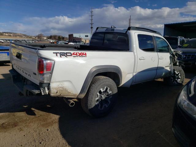 3TMDZ5BN1NM125428 - 2022 TOYOTA TACOMA DOUBLE CAB WHITE photo 3