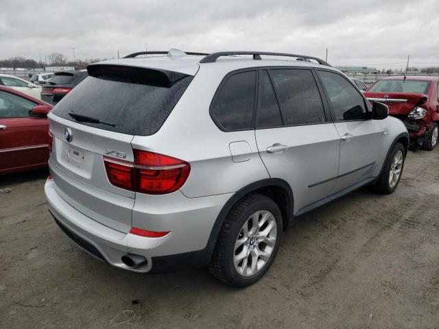 5UXZV4C52BL400990 - 2011 BMW X5 XDRIVE35I SILVER photo 3