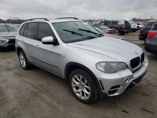 5UXZV4C52BL400990 - 2011 BMW X5 XDRIVE35I SILVER photo 4