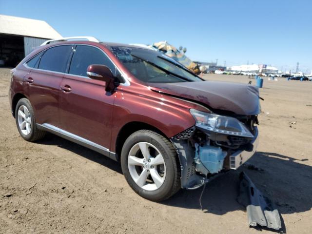 2T2ZK1BA4DC124261 - 2013 LEXUS RX 350 BURGUNDY photo 4