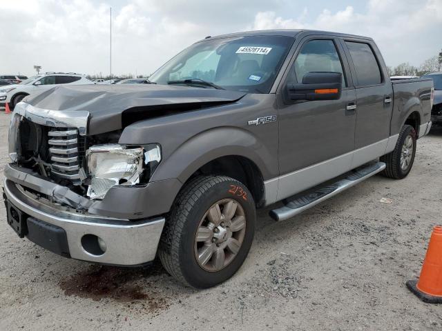 1FTFW1CF8BFB41901 - 2011 FORD F150 SUPERCREW GRAY photo 1