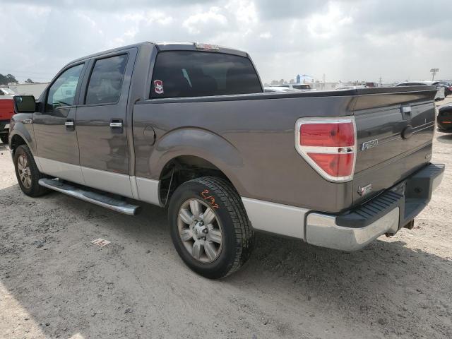 1FTFW1CF8BFB41901 - 2011 FORD F150 SUPERCREW GRAY photo 2