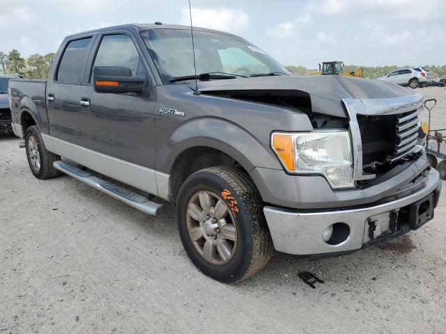 1FTFW1CF8BFB41901 - 2011 FORD F150 SUPERCREW GRAY photo 4