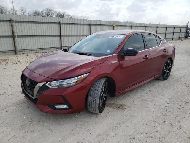 3N1AB8DV9LY274748 - 2020 NISSAN SENTRA SR RED photo 1