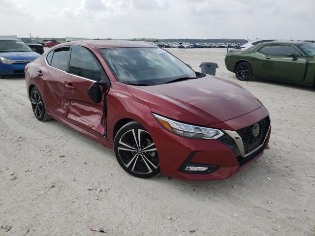 3N1AB8DV9LY274748 - 2020 NISSAN SENTRA SR RED photo 4