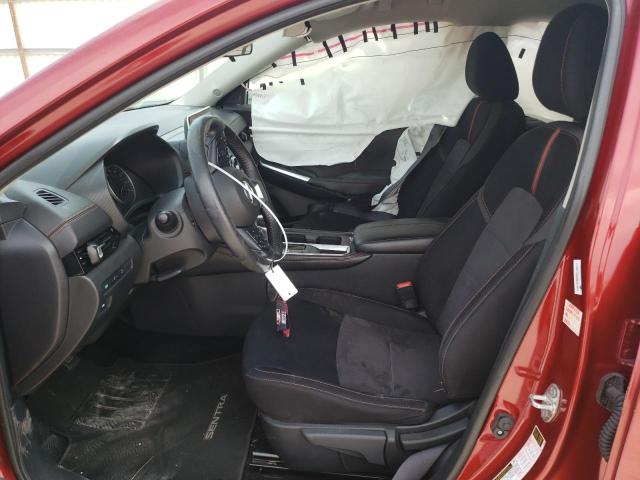 3N1AB8DV9LY274748 - 2020 NISSAN SENTRA SR RED photo 7