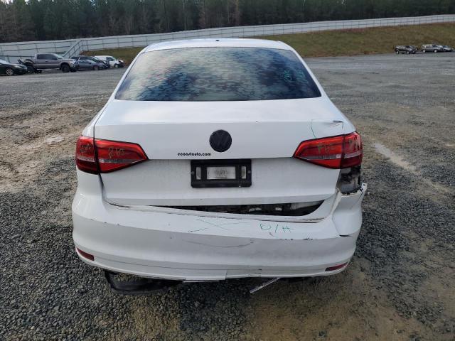 3VW2K7AJ9FM305339 - 2015 VOLKSWAGEN JETTA BASE WHITE photo 6