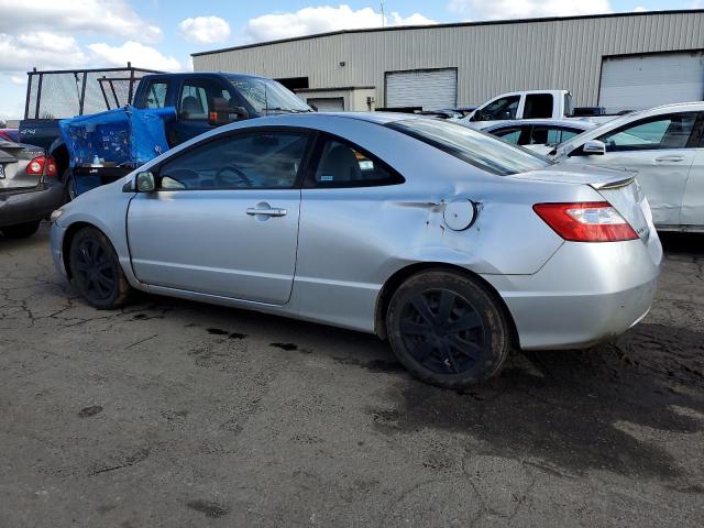 2HGFG12668H575998 - 2008 HONDA CIVIC LX SILVER photo 2