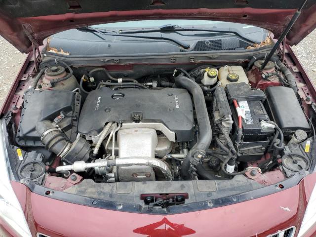 2G4GU5GX9H9184600 - 2017 BUICK REGAL GS BURGUNDY photo 11