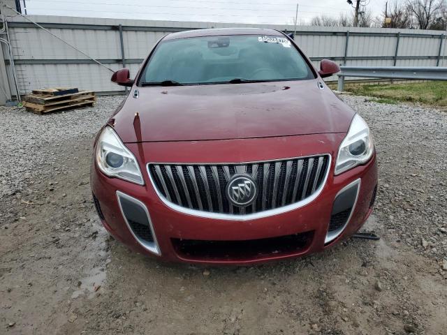 2G4GU5GX9H9184600 - 2017 BUICK REGAL GS BURGUNDY photo 5
