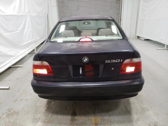 WBADT63433CK39942 - 2003 BMW 530 I AUTOMATIC BLUE photo 6