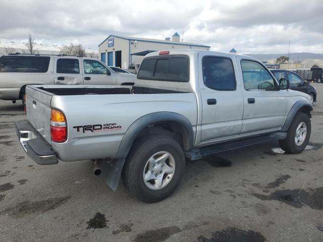 5TEGN92N34Z461860 - 2004 TOYOTA TACOMA DOUBLE CAB PRERUNNER SILVER photo 3