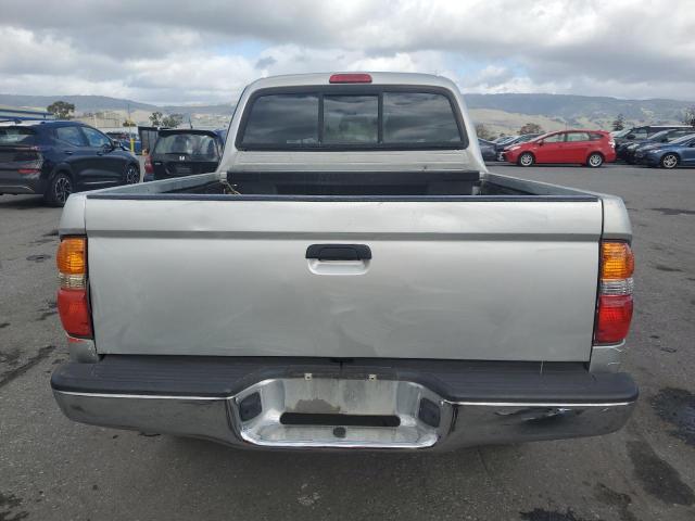 5TEGN92N34Z461860 - 2004 TOYOTA TACOMA DOUBLE CAB PRERUNNER SILVER photo 6