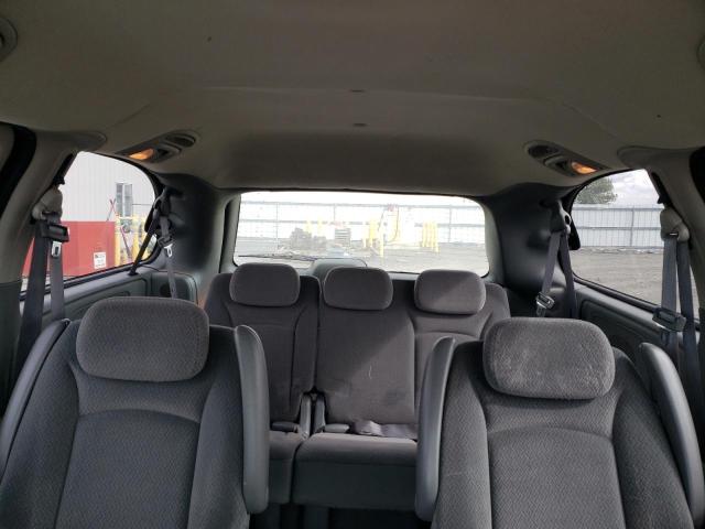 2A4GP54L36R767586 - 2006 CHRYSLER TOWN & COU TOURING შავი ფოტო 10