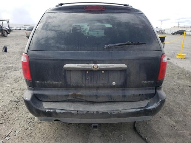 2A4GP54L36R767586 - 2006 CHRYSLER TOWN & COU TOURING შავი ფოტო 6
