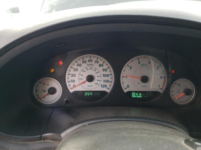 2A4GP54L36R767586 - 2006 CHRYSLER TOWN & COU TOURING შავი ფოტო 9