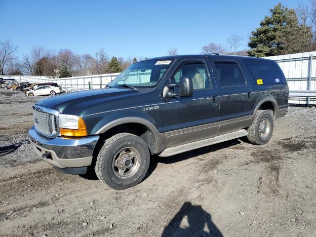 1FMSU43F1YEE34104 - 2000 FORD EXCURSION LIMITED GREEN photo 1