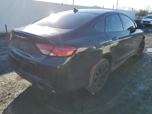 1C3CCCDG2FN736449 - 2015 CHRYSLER 200 S BLACK photo 3