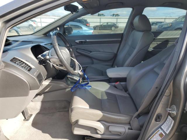 1HGFA16948L026518 - 2008 HONDA CIVIC EXL SILVER photo 7