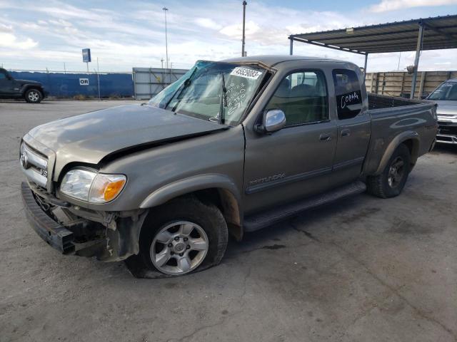 5TBRT34145S459810 - 2005 TOYOTA TUNDRA ACCESS CAB SR5 GOLD photo 1