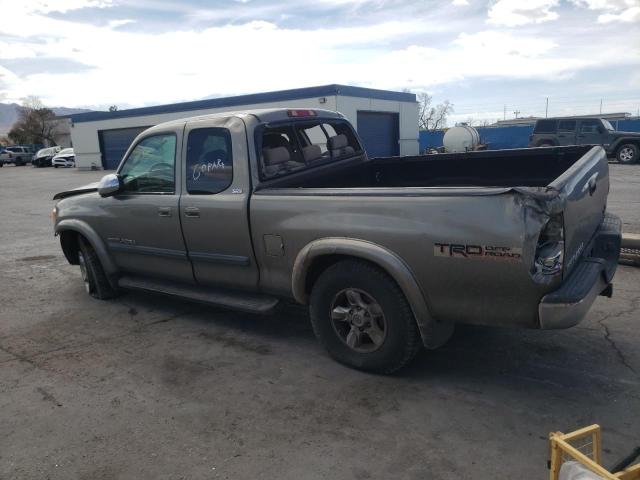 5TBRT34145S459810 - 2005 TOYOTA TUNDRA ACCESS CAB SR5 GOLD photo 2