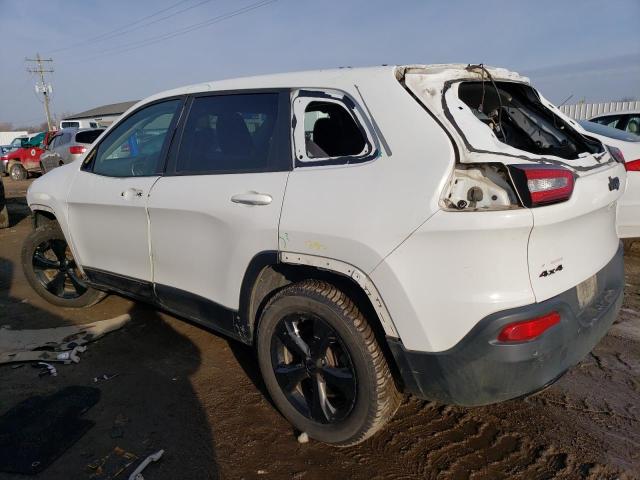 1C4PJMCB7GW187521 - 2016 JEEP CHEROKEE LATITUDE WHITE photo 2