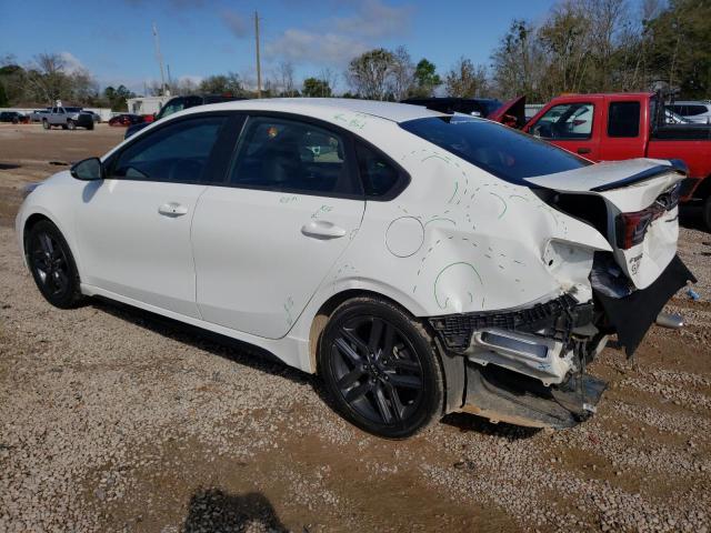 3KPF34AD0LE154360 - 2020 KIA FORTE GT LINE WHITE photo 2