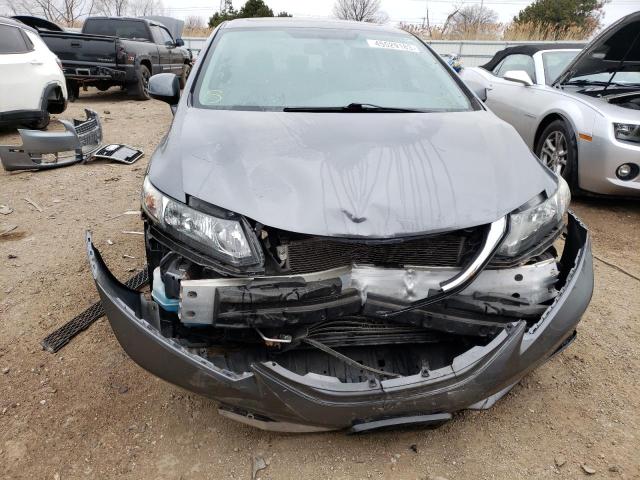 19XFB2F90DE067944 - 2013 HONDA CIVIC EXL GRAY photo 5