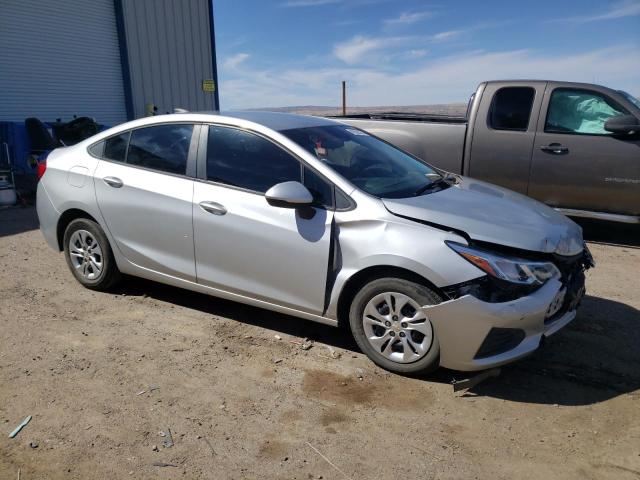 1G1BC5SM1K7151557 - 2019 CHEVROLET CRUZE LS SILVER photo 4