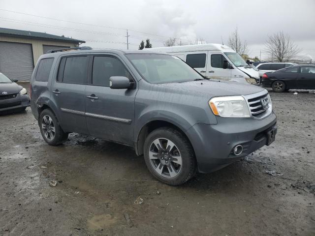 5FNYF4H90DB035687 - 2013 HONDA PILOT TOURING GRAY photo 4