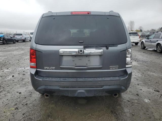 5FNYF4H90DB035687 - 2013 HONDA PILOT TOURING GRAY photo 6