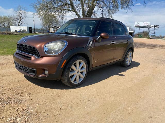 WMWZC5C55DWP31378 - 2013 MINI COOPER S COUNTRYMAN BROWN photo 2