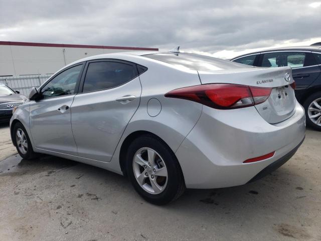 5NPDH4AEXEH494129 - 2014 HYUNDAI ELANTRA SE SILVER photo 2