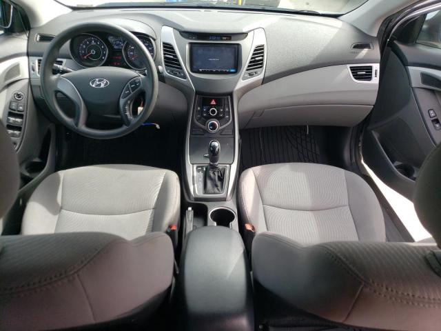 5NPDH4AEXEH494129 - 2014 HYUNDAI ELANTRA SE SILVER photo 8