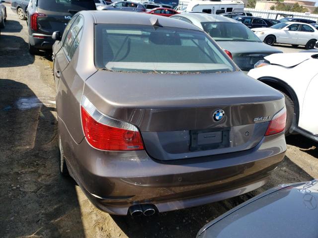 WBANB33554B107450 - 2004 BMW 545 I BROWN photo 6