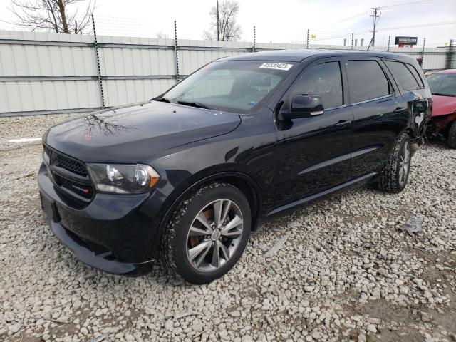 1C4SDJCT3DC565548 - 2013 DODGE DURANGO R/T BLACK photo 1