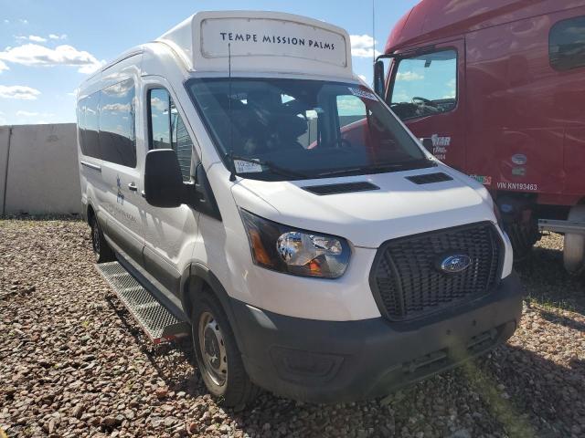 1FTYE1C81NKA50543 - 2022 FORD TRANSIT T-150 WHITE photo 4