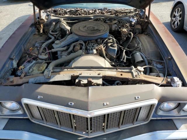 5A47H145877 - 1975 FORD RANCHERO BLUE photo 11