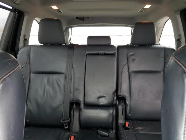 5TDKKRFH0ES025344 - 2014 TOYOTA HIGHLANDER XLE CHARCOAL photo 10