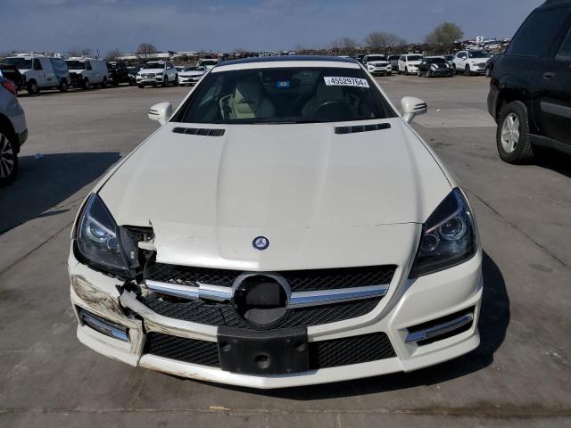 WDDPK4HA4FF109182 - 2015 MERCEDES-BENZ SLK 250 WHITE photo 5