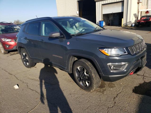 3C4NJDDB0HT631416 - 2017 JEEP COMPASS TRAILHAWK GRAY photo 4