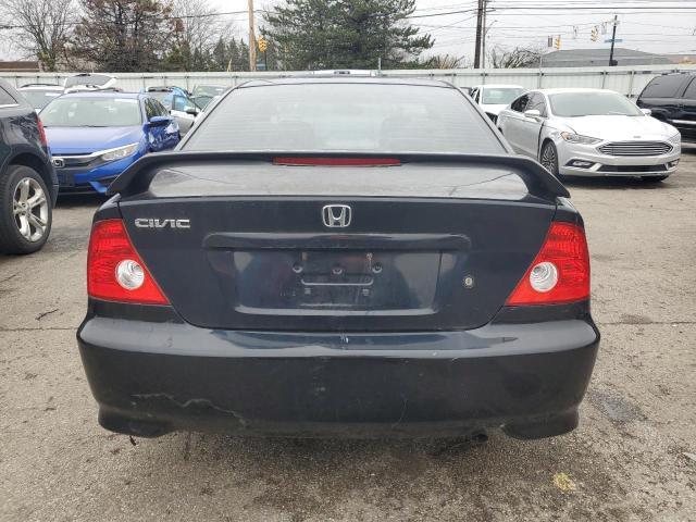 1HGEM22514L071096 - 2004 HONDA CIVIC LX BLACK photo 6