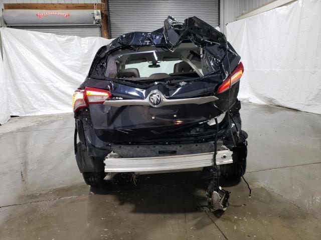 LRBFXBSA8LD137416 - 2020 BUICK ENVISION PREFERRED BLUE photo 6
