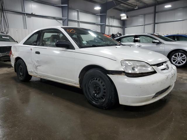 1HGEM22501L084014 - 2001 HONDA CIVIC LX WHITE photo 4