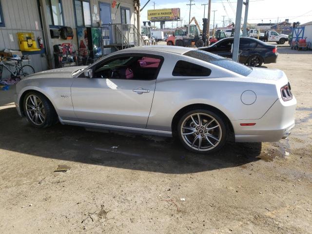 1ZVBP8CF3D5216451 - 2013 FORD MUSTANG GT SILVER photo 2