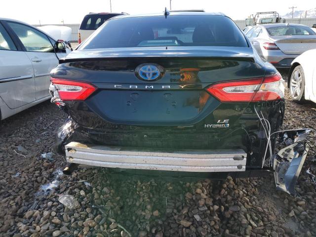 4T1B31HK6KU007232 - 2019 TOYOTA CAMRY LE BLACK photo 6